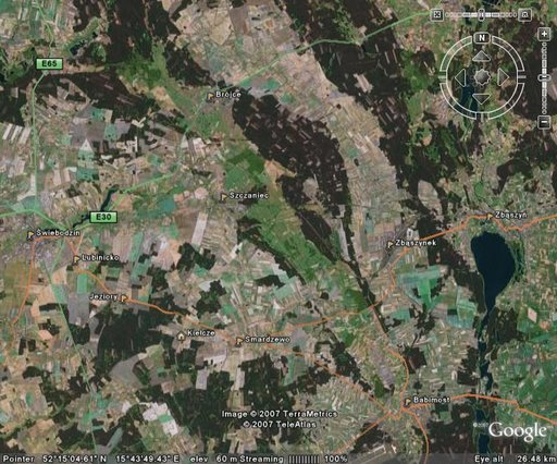 zdjęcie satelitarne google.earth